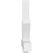 Ekena Millwork Kennewick Architectural Grade PVC Gable Bracket, 84"W x 28"H x 4"D x 4"F, 8/12 Pitch GBP084X28X0404KEN00 - alternate 4